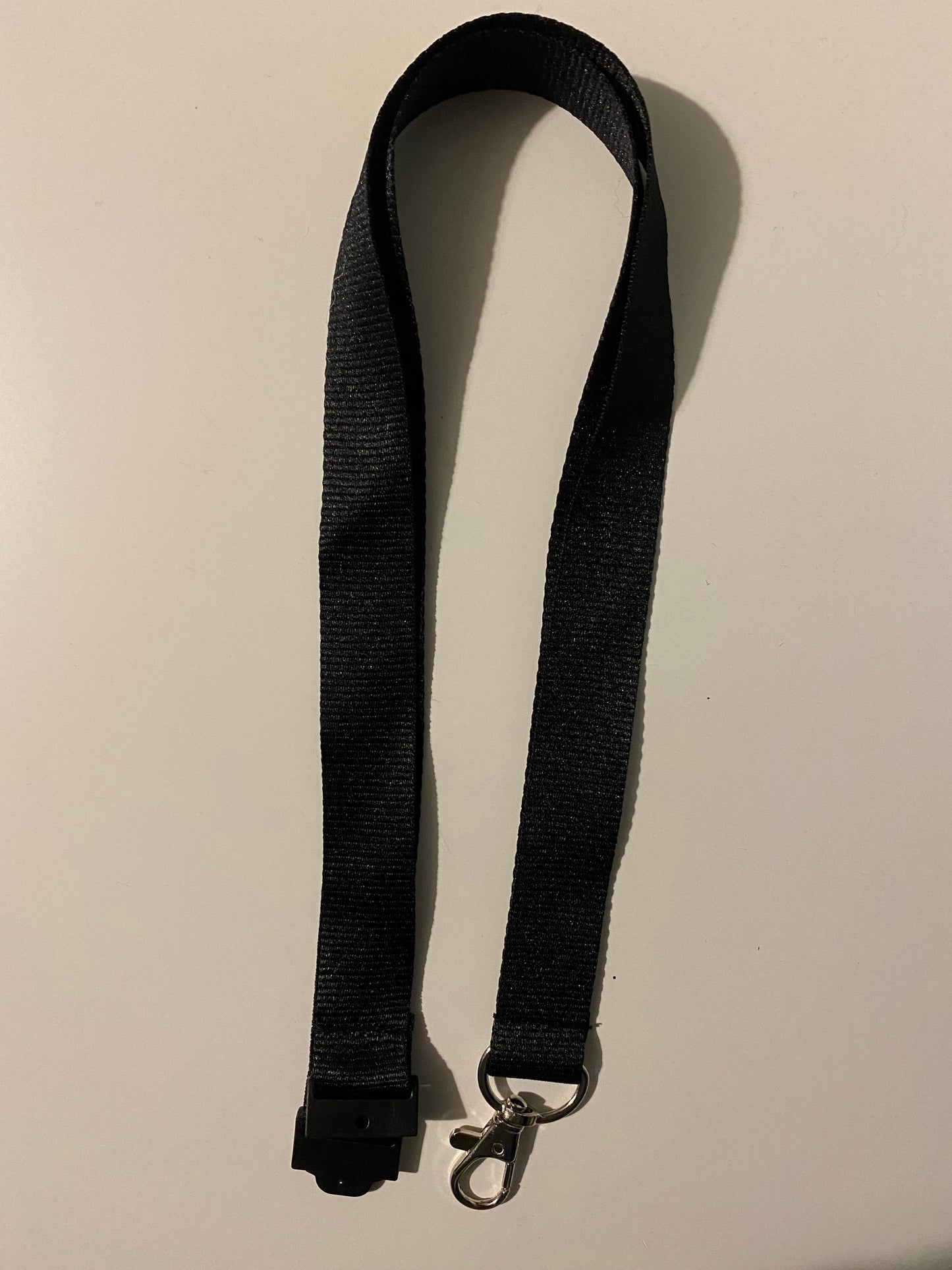 Personalised Lanyard / Black