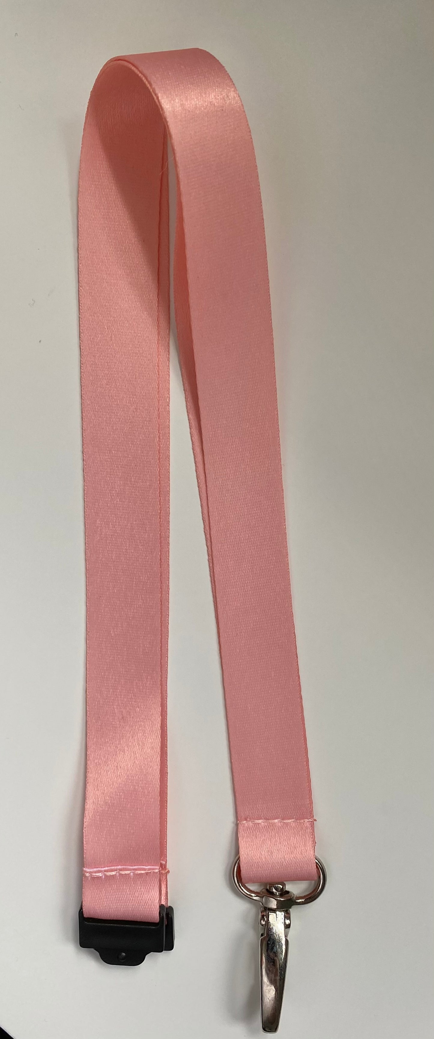 Personalised Lanyard / Salmon Pink
