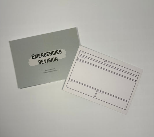 Emergency Revision Flashcards