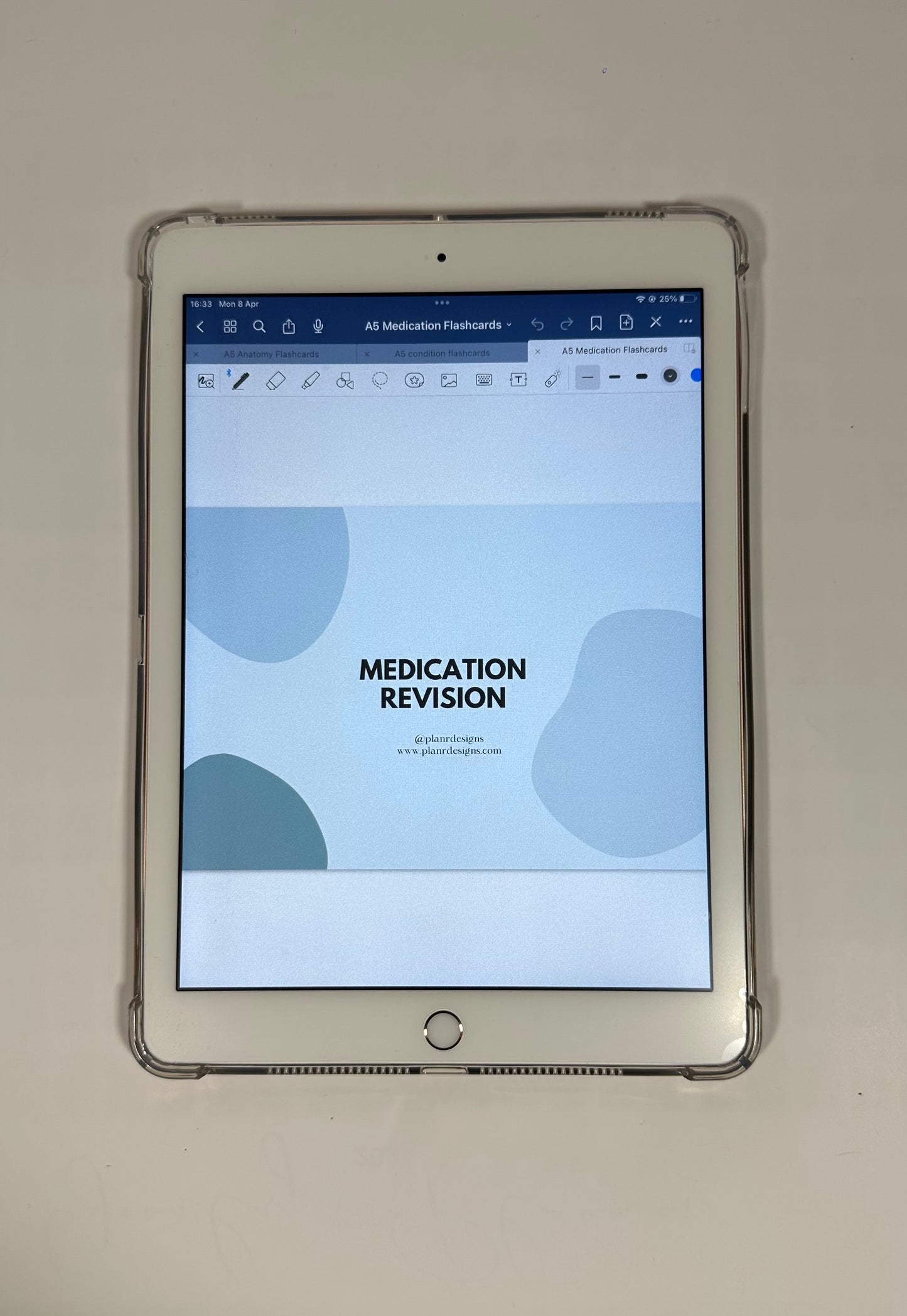 Digital Medication Flashcards