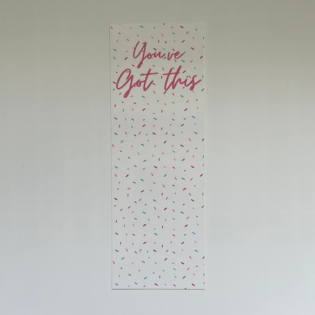 Bookmark - Confetti Design