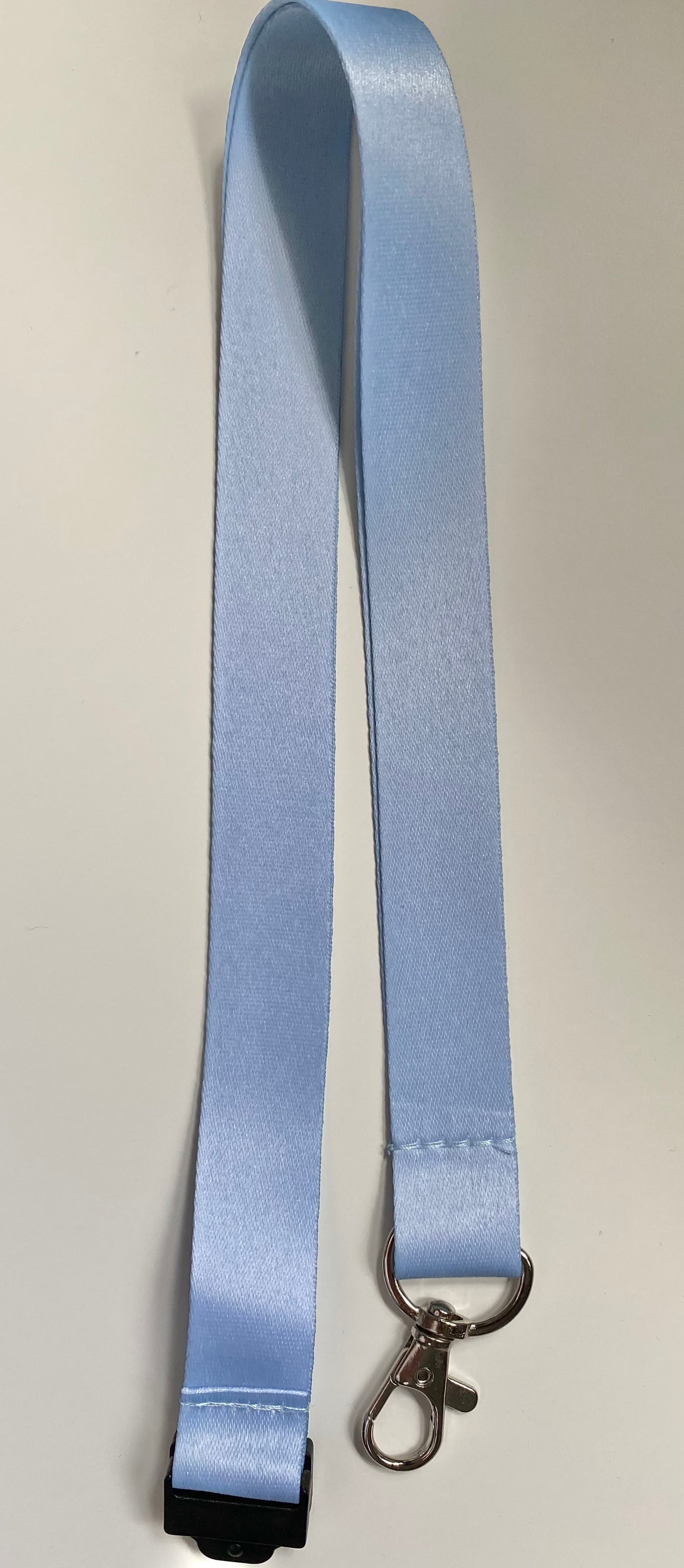 Personalised Lanyard / Light Blue