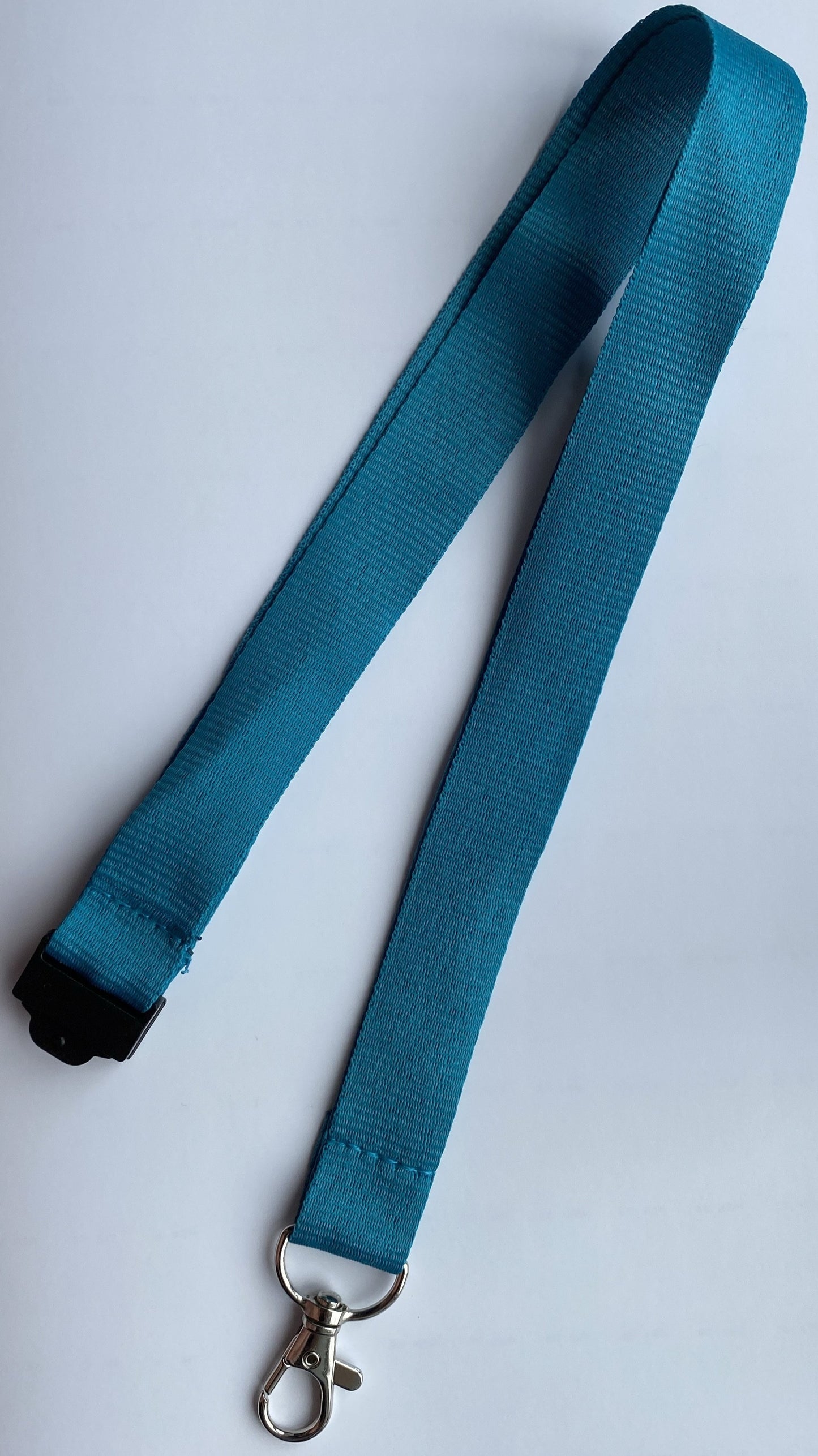 Personalised Lanyard / Peacock Blue