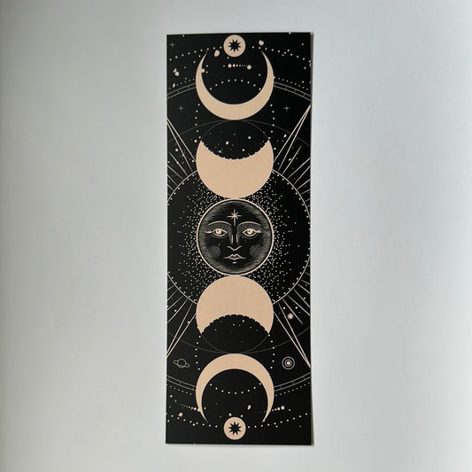 Bookmark - Sun & Moon Design